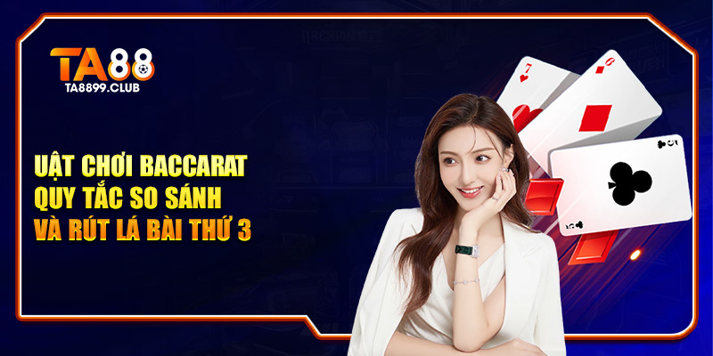 Luật chơi Baccarat quy tắc so sánh và rút lá bài thứ 3 